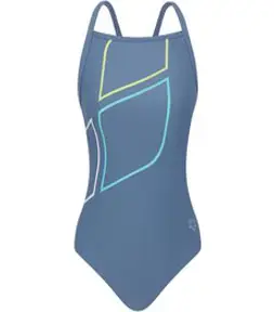 아레나 윈도우 선수 드롭백 원피스 수영복 A3SL1CO61