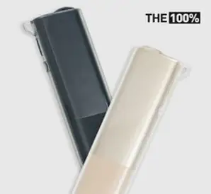 THE 100% 아이코스 호환용 일루마 원 케이스 투명젤리형 TPU