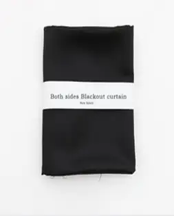 썸바디 양면 암막 커튼 원단 a2752, 블랙