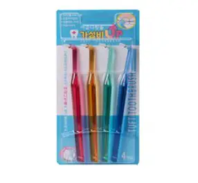 가성비업 부드러운모 어금니칫솔, 4개입, 1개