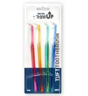 가성비업 일반모 어금니칫솔, 4개입, 1개