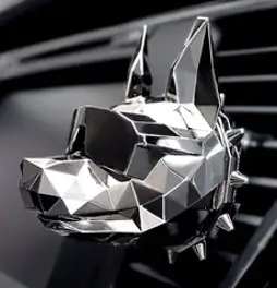 에어디 도베르만 차량용 방향제 [크롬블랙], 블랙체리 X 2개, 2개