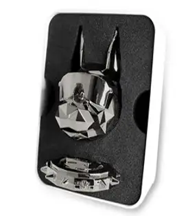 에어디 도베르만 차량용 방향제 크롬블랙 클린코튼향 본체 + 리필 2p, 1세트, 클린코튼