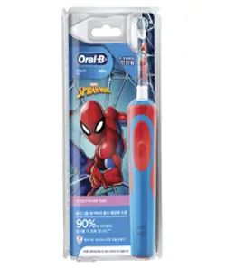 오랄비 스테이지스 파워 어린이용 전동칫솔 세트, D12K(스파이더맨)