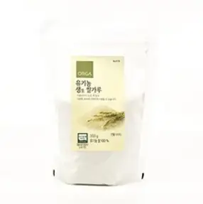 올가 유기농 생쌀가루, 350g, 1개