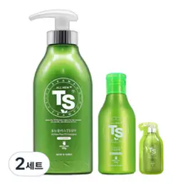 TS 올뉴플러스 샴푸 500g + 100g + 샘플 6g, 2세트