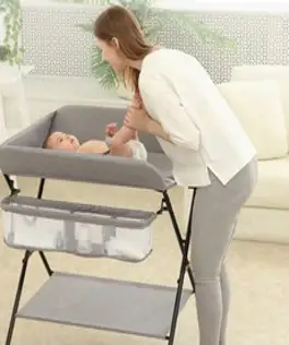 무감각 이지 폴딩 접이식 아기 신생아 유아 기저귀 교환대 갈이대