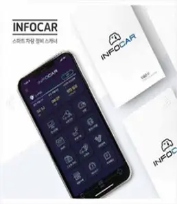 인포카 스위치 자동차 스캐너 IO180-OH android iOS동시호환 OBD2 / ELM327 / 자동차 진단기, 1개