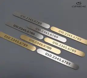 [카르쉐] 메탈 자동차 전화번호판 차 핸드폰번호 고급 주차번호판, 카르쉐 자동차전화번호판 메탈주차번호판, E타입 골드, 1개