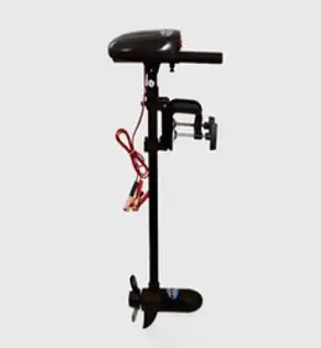 프로펠러 전기 선외기 추진기 카약 낚시 고무 보트, 1.25m 길이 프로펠러+고정 브래킷