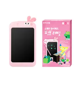 놀이자신감 스케치 놀이 캐릭터 전자노트 21.59cm, 핑크래빗