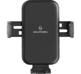 신지모루 오그랩엑스 차량용 고속 무선충전 거치대, 블랙