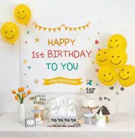 첫돌 상차림 세트, 모던 튤립, 1세트