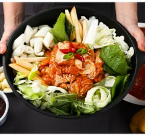 [춘천 통나무집닭갈비] 40년 전통 3대천왕 유명맛집 닭갈비, 800g, 2인분