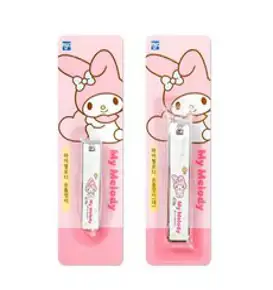 산리오 캐릭터즈 귀여운 마이멜로디 손톱깎이 2P(대 소) 세트, 2개