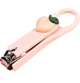 다윗트 귀여운 캐릭터 손톱깍이, 1개, 복숭아