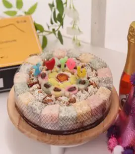 빚고을 고마운 그대에게 떡케이크 4호 (10인용) 생일선물, 2175g, 1박스