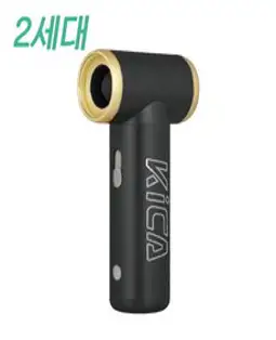 카이카 에어건 제트팬 2세대 초경량 휴대용 선풍기 KC2 Kica JET FAN, 블랙