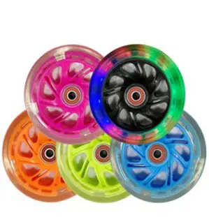 미토 킥보드 정품 앞바퀴 킥보드 LED 바퀴 어린이 유아 킥보드 바퀴 추천, 핑크