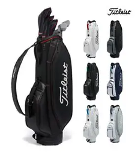 [아쿠쉬네트코리아정품] 타이틀리스트 23년 신상품 에스파이어러 캐디백_TB23ACBA, 화이트_레드