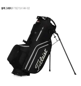 타이틀리스트 하이브리드 14 스탠드백 TB21SX14K, 화이트+블랙