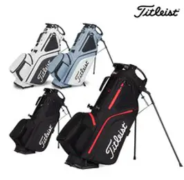 타이틀리스트 하이브리드 14 스탠드백 TB21SX14K, 화이트/블랙