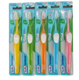 테페칫솔 성인칫솔 5개입 셀렉트칫솔 슈프림칫솔 택일 색상랜덤, 슈프림미세모칫솔, 5개, 5개