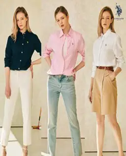[U.S. POLO ASSN.] USPA 여성 린넨셔츠 3종