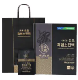 농협 명품 흑염소진액 국내산 한약재 명절 선물세트, 1개, 2100ml