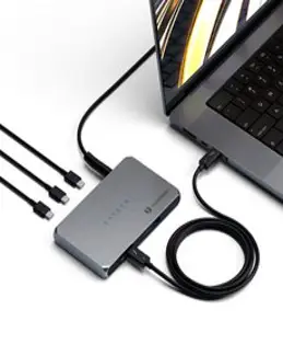 사테치 USB C타입 5in1 썬더볼트4 슬림 멀티 허브, 단품없음