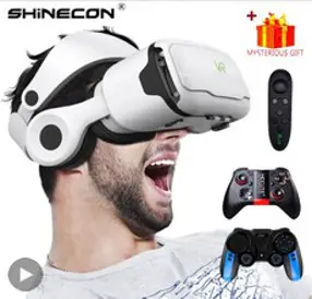 vr게임기 브이알게임기 풀세트 가상현실 게임 세트 2인 VR 샤인콘 가상 현실 vr, 1개