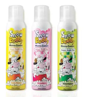 스노우버디 휘핑 클렌저 베이비파우더 200ml + 딸기 200ml + 수박 200ml 세트, 1세트