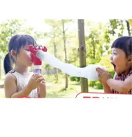 1개 입으로 부는 바디워시용 게거품 비누방울 목욕놀이 완구 꽃게 버블건 거품생성기, 단품