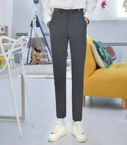 교복몰 남아용 허리조절 스판 교복 바지