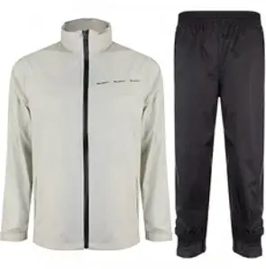 타이틀리스트 남성 스트레칭 레인웨어 TSMR1592 레인코트 레인슈트 상하의세트, 레드