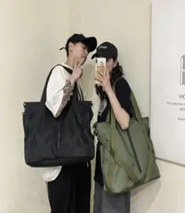 임잉 남녀공용 크로스백 에코백