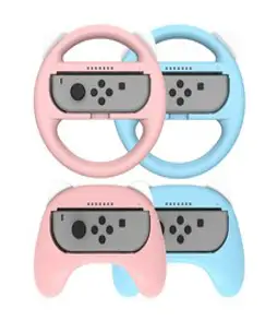 조이트론 닌텐도 스위치용 조이콘 레이싱 휠, JTSW-128 (블랙), 1세트