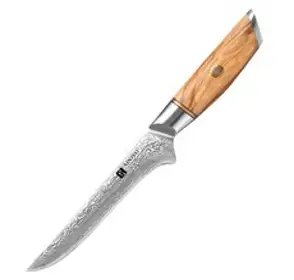 73겹 다마스커스칼 분말강 XINZUO 보닝 나이프 뼈칼 발골 정육점 가정용 주방칼 부엌칼 식칼 창업 Boning Damascus knife 백종원 신주오 정육, 혼합색상