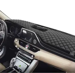 Gaon 논슬립 마이크로 벨벳 대쉬보드커버 + 갤패드 대 2p + 소 4p, 현대 LF쏘나타 (2014년 3월 ~ 2017년 / 센터스피커 무), 블랙, 현대