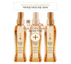 로레알 미틱 너리싱 아르간 헤어오일, 100ml, 3개