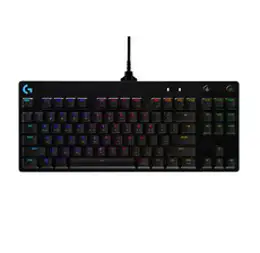 로지텍 PRO TKL GX BLUE 기계식 게이밍 키보드, 텐키리스, 혼합색상, YU0039