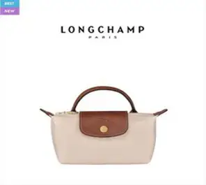 롱샴 르 플리아쥬 오리지널 핸들 파우치 미니 34175089