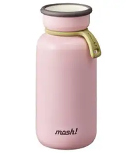 모슈 보온보냉 라떼 텀블러, 핑크, 450ml