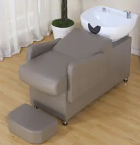 미용실 샴푸대 의자 샴푸도기, 블랙, 1세트