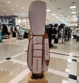 보그너골프 (01-232-217-01) 2023년 S S 여성 여성 배색 캐디백, 없음