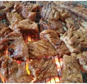 '98년'부터 오로지 한길!! 양념갈비의 명가!! 산야초 수제 댓잎 왕갈비 4kg(왕갈비12대)양념 돼지갈비