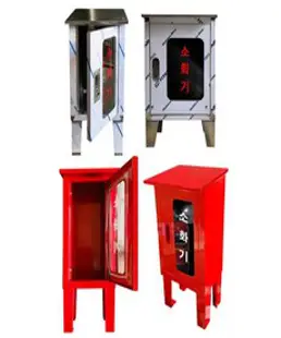 옥내소화기보관함-스틸 1구 0.8T/ 철재소화기보관함/소화기함, 1개