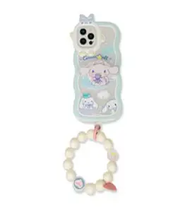 아이폰14 13 12 11 X 안녕 푸딩 그립톡 스트랩 케이스 i8 7 + SE3 2 캐릭터 투명 커버