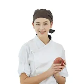 팀쿡 메쉬 망사 리본 두건 TC-51001-3 FREE, 브라운, 1개