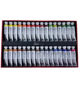 신한화구 수채물감, 32색